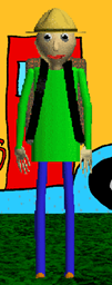 Baldi standing idle