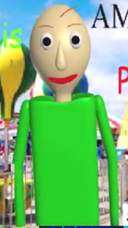 Baldi as he appears in FAMG