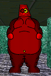 Door Stopper blocking a hallway