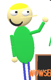 Garrett on the title screen