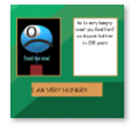 Fangame Hunger Man's poster