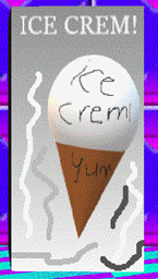 The Ice Crem vending machine