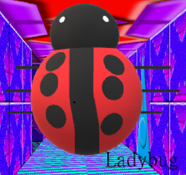 Ladybug standing idle