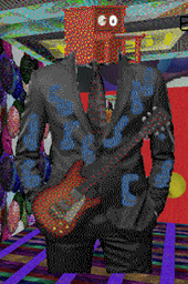 Mr. Music standing idle