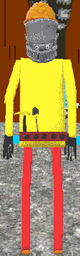 Maldo standing idle