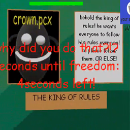 Paint 3D The King Of Rules's poster
