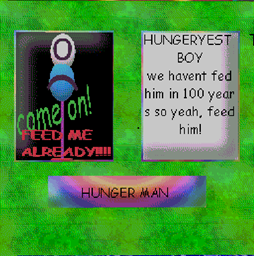 Paint.net Hunger Man's poster