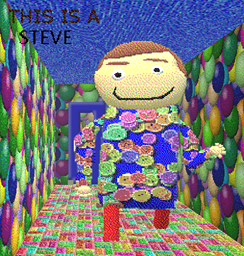 Steve standing idle