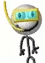 Sticky on the title screen