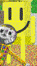 Sir Smiles standing idle behind Robo Kaden